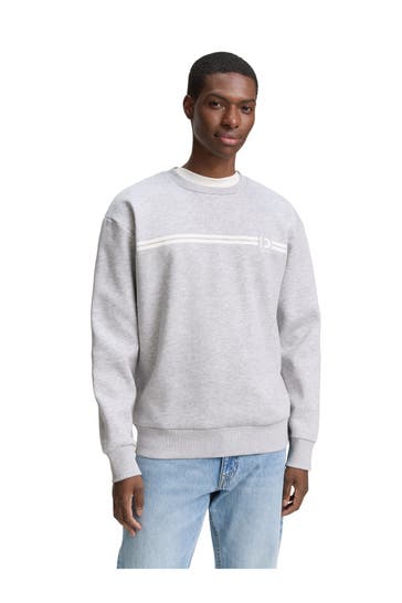 TOM TAILOR Sweatshirt grau