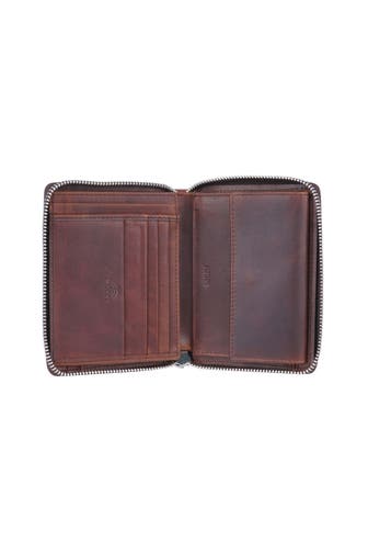 JOOP! Ledergeldbörse 'Loreto Argos' braun