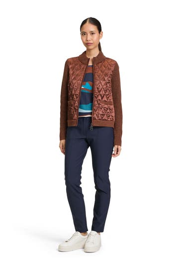 BETTY BARCLAY Strickjacke bronze