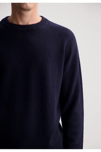 DSTREZZED Wollstrickpullover nachtblau