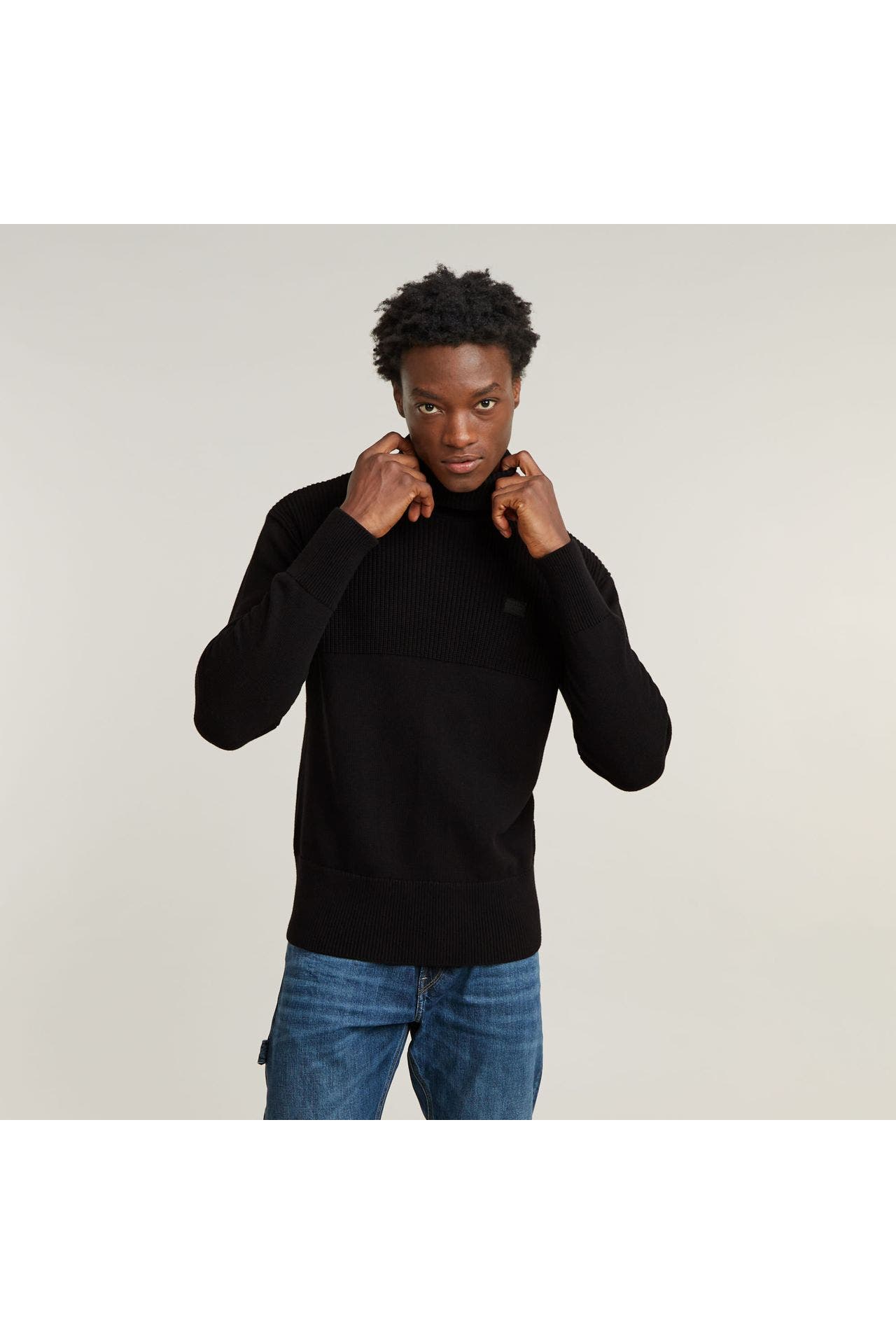 G-STAR Strickpullover schwarz, Bild 1