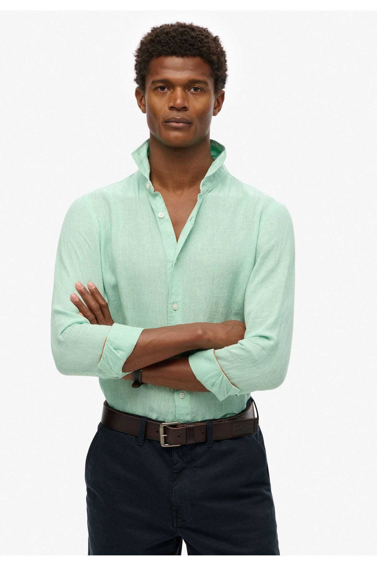 SUPERDRY Leinen-Hemd 'Vacation' Slim Fit, Bild 1