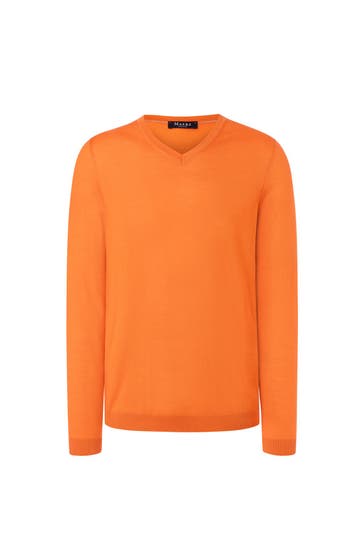 MAERZ MUENCHEN Strickpullover orange
