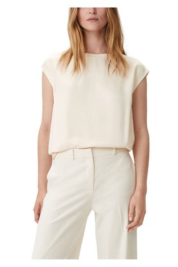 COMMA, T-Shirt creme