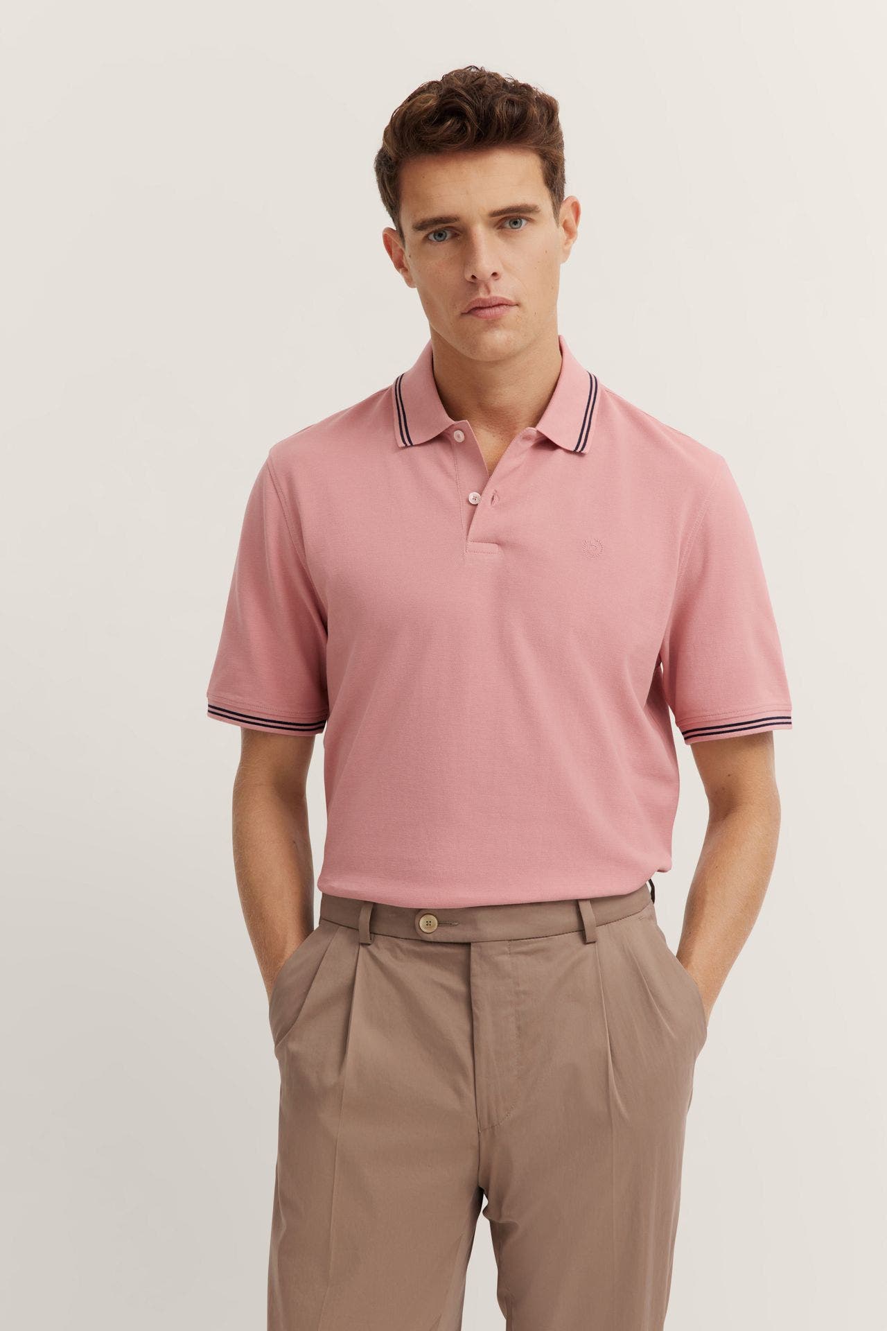 BUGATTI Polo-Shirt lachs, Bild 1