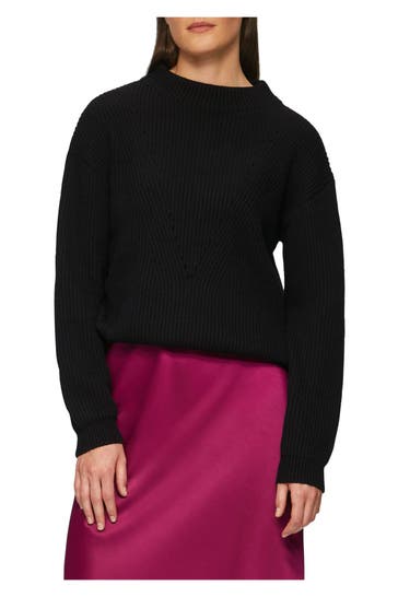 S.OLIVER BLACK LABEL Strickpullover schwarz