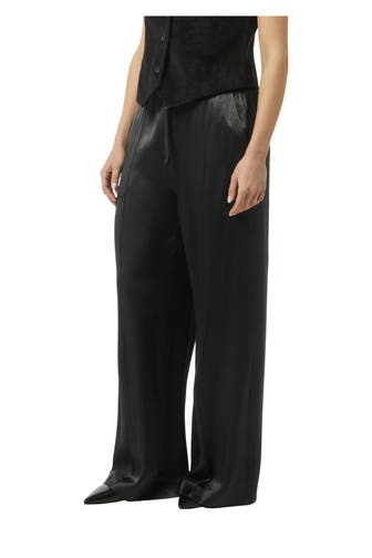 COMMA, Stoffhose schwarz