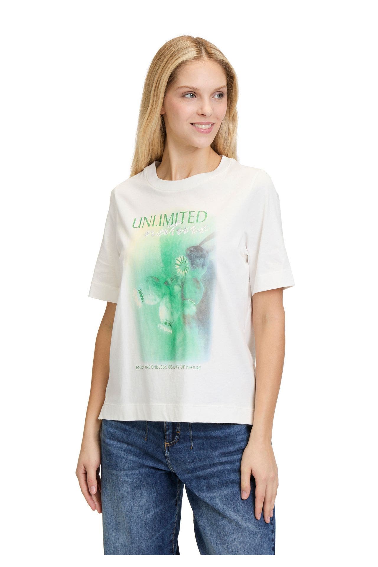 CARTOON T-Shirt weiß, Bild 1