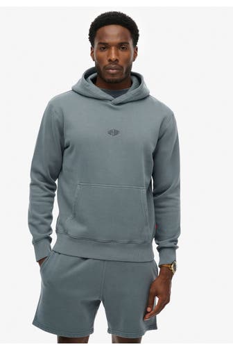 SUPERDRY Hoodie graublau