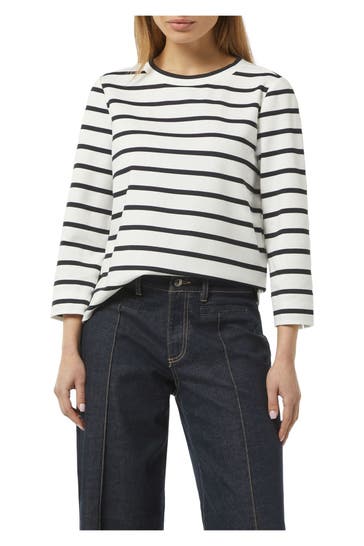 COMMA, Sweatshirt gestreift