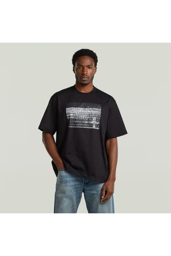 G-STAR T-Shirt schwarz loose fit