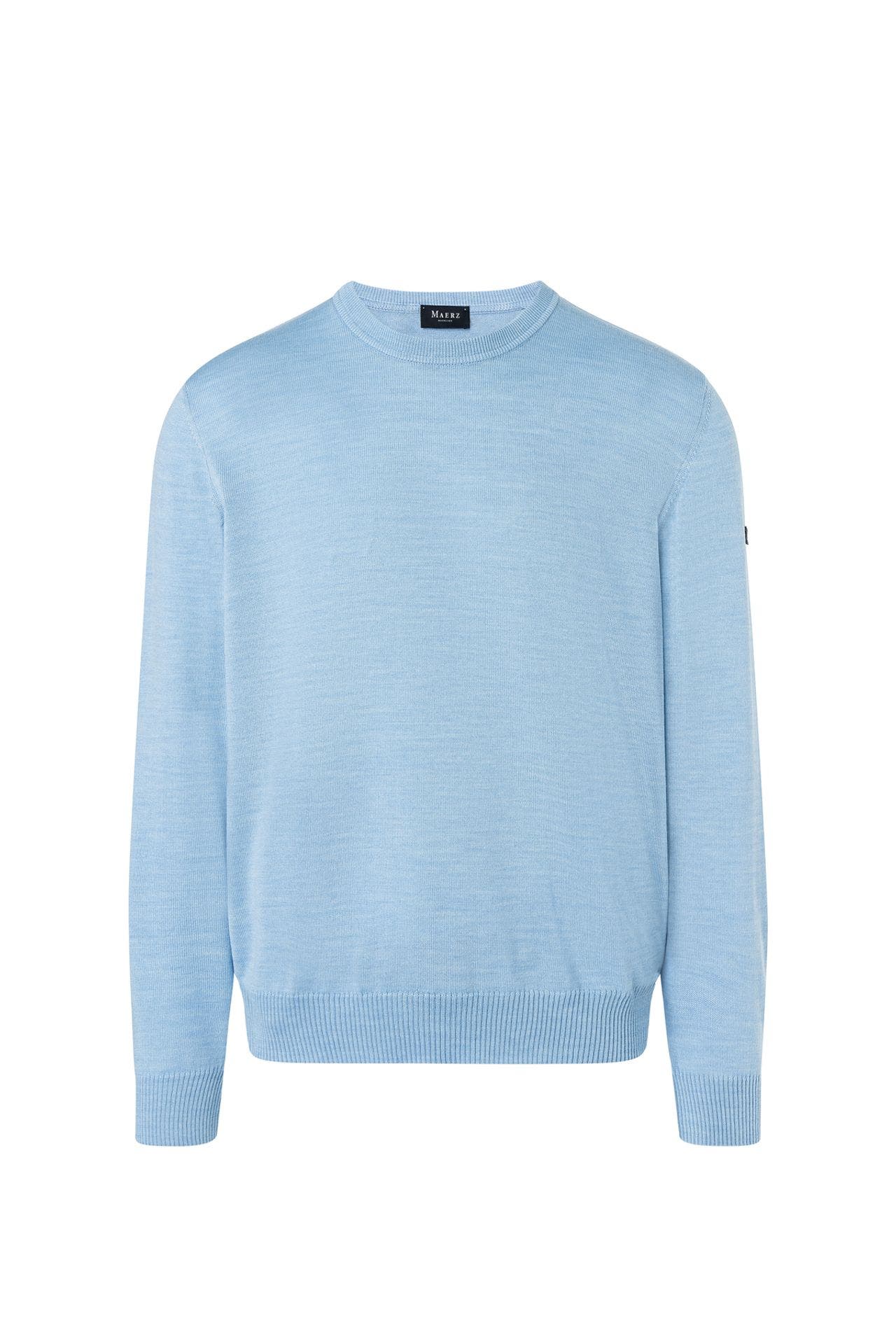 MAERZ MUENCHEN Wollpullover hellblau, Bild 1
