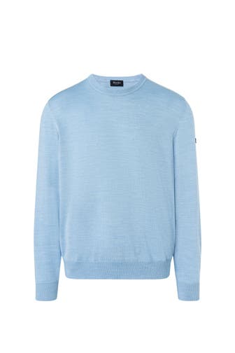 MAERZ MUENCHEN Wollpullover hellblau