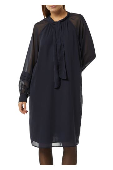 COMMA, Casual-Kleid nachtblau