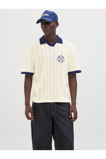 JACK & JONES Polo-Shirt beige