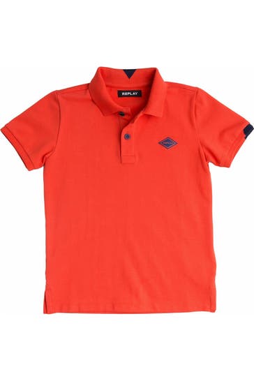 REPLAY Polo-Shirt rot