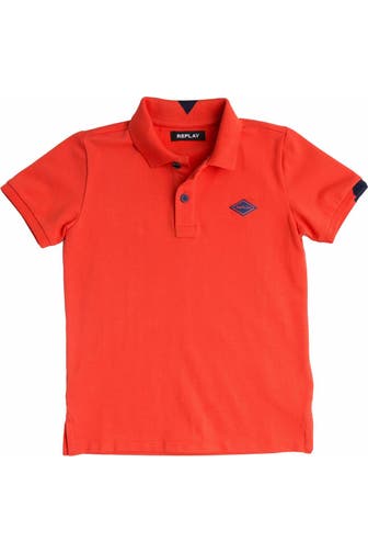 REPLAY Polo-Shirt rot