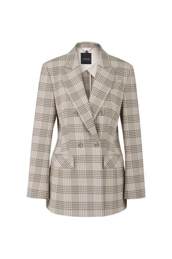 MARC CAIN Wollmix-Blazer kariert