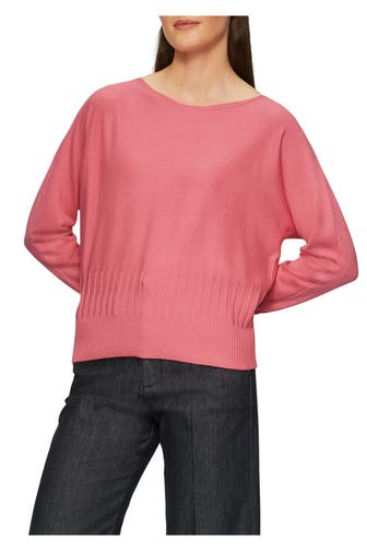 S.OLIVER BLACK LABEL Strickpullover koralle