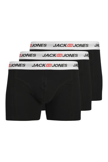 JACK & JONES - 3er-Pack Boxer Trunks schwarz