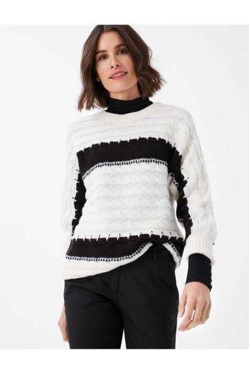 BRAX Strickpullover zweifarbig