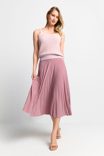 RICH & ROYAL Strick-Top altrosa