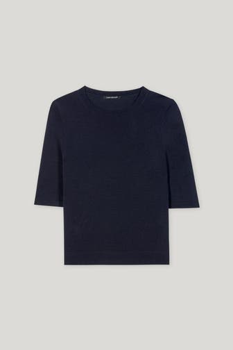 LUISA CERANO Strickpullover schwarzblau