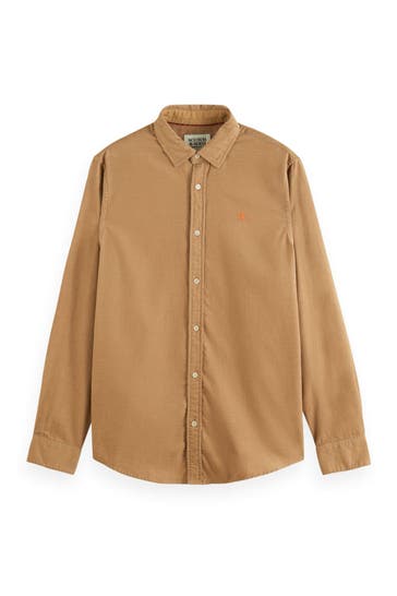 SCOTCH & SODA Cordhemd beige