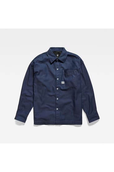G-STAR - Overshirt dunkelblau