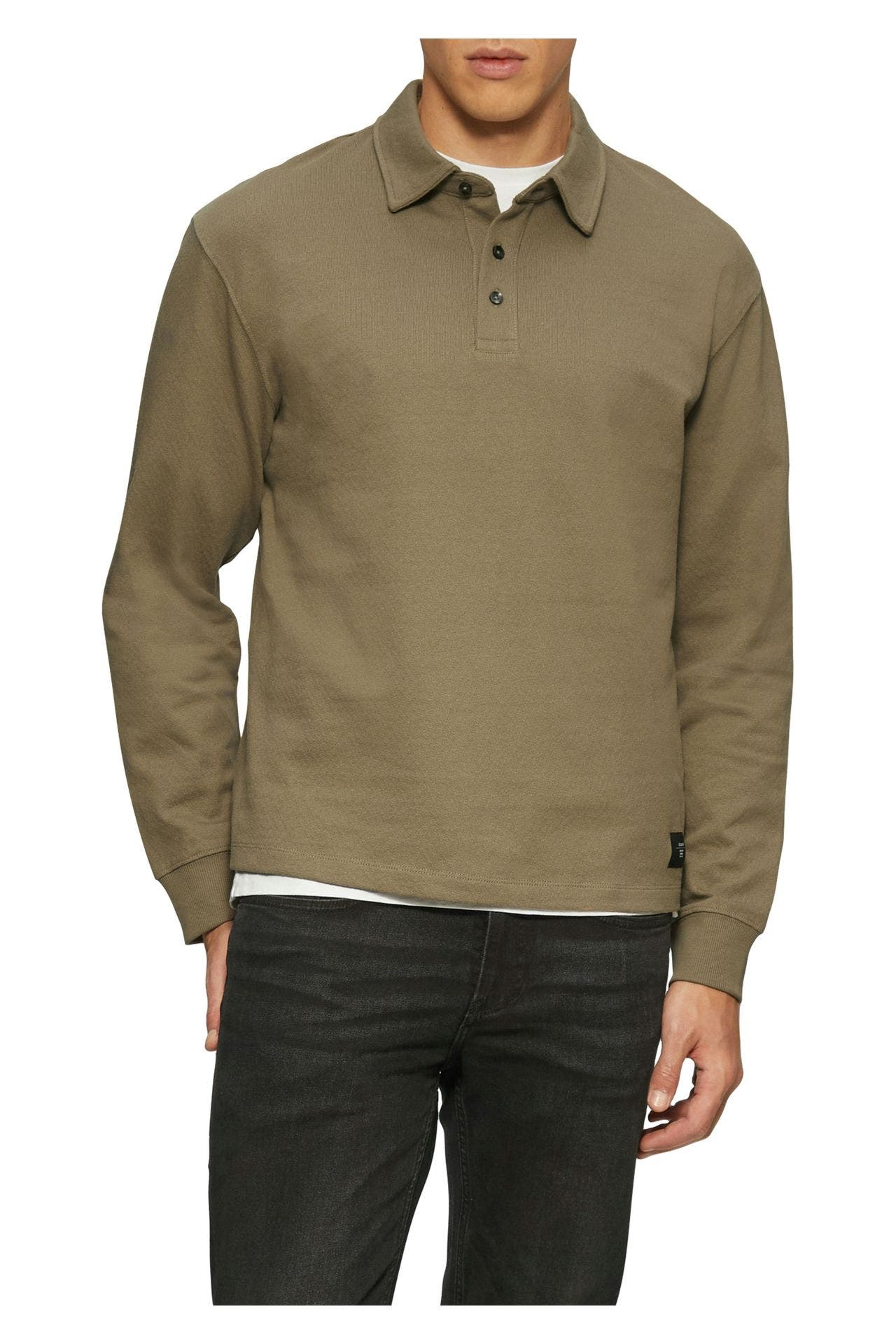 S.OLIVER Langarm-Polo khaki, Bild 1