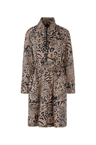 MARC CAIN Casual-Kleid braun gemustert