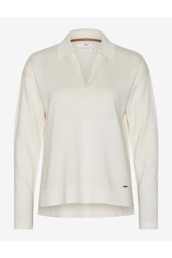 BRAX Wollmix-Pullover 'Lilian' ecru
