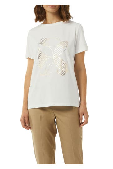 COMMA, T-Shirt weiß