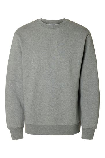 SELECTED Sweatshirt grau