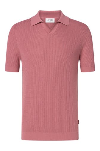 JOOP! Strick-Polo 'Adrianor' dunkelrosa