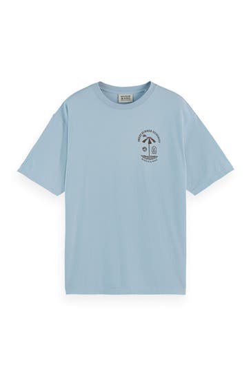 SCOTCH & SODA T-Shirt hellblau