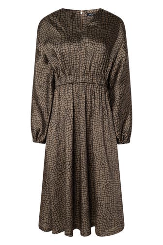 JOOP! Midikleid gemustert