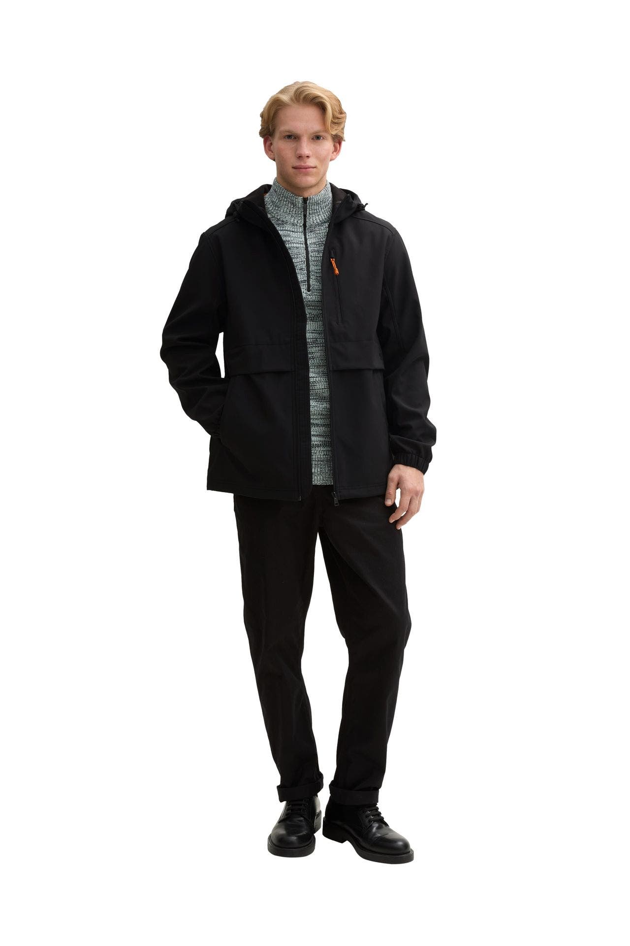 TOM TAILOR Softshelljacke schwarz, Bild 1