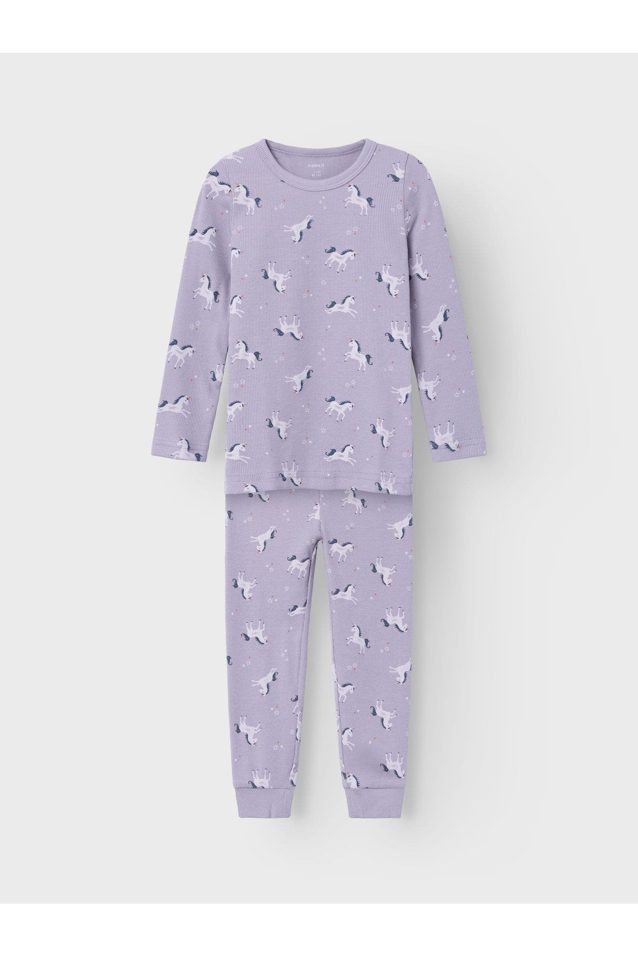 NAME IT Pyjama gemustert, Bild 1