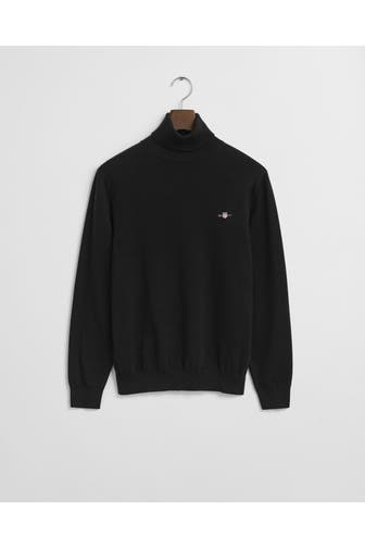 GANT Rollkragenpullover schwarz