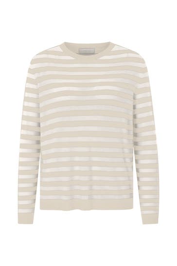 RICH & ROYAL Strickpullover gestreift