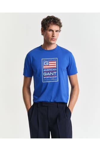 GANT T-Shirt blau