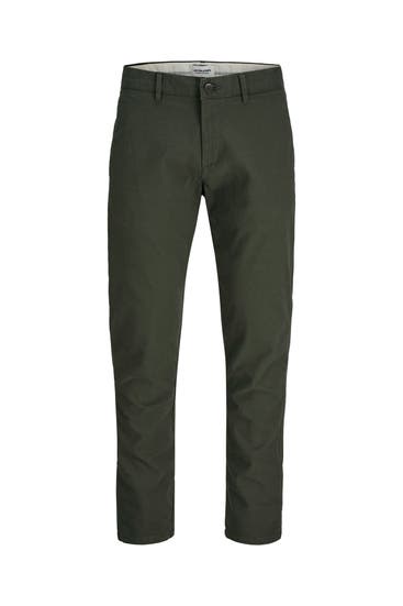 JACK & JONES - Chino tannengrün