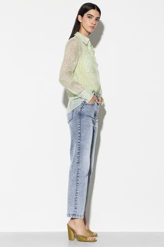 LUISA CERANO Jeans graublau straight
