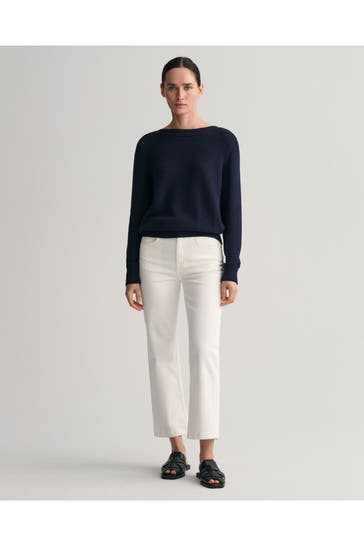 GANT Strickpullover nachtblau