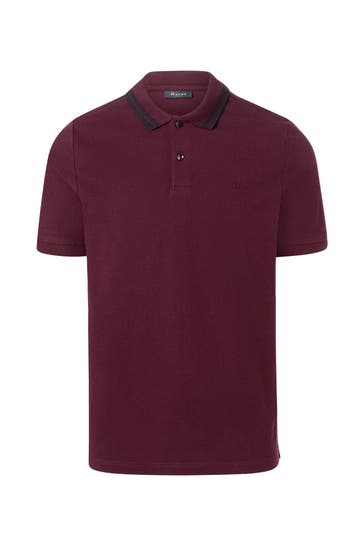 MAERZ MUENCHEN Polo-Shirt bordeaux