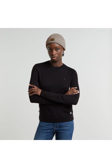 G-STAR Wollpullover schwarz