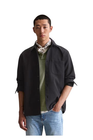 MARC O'POLO DENIM Overshirt schwarz