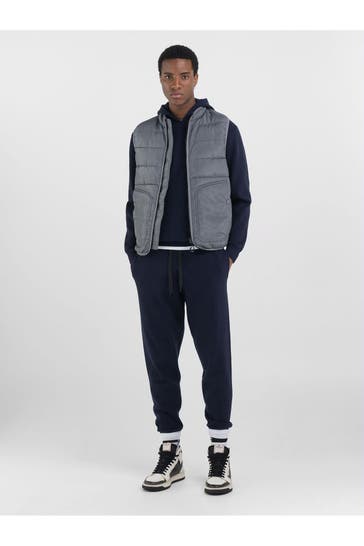 REPLAY Steppweste graublau