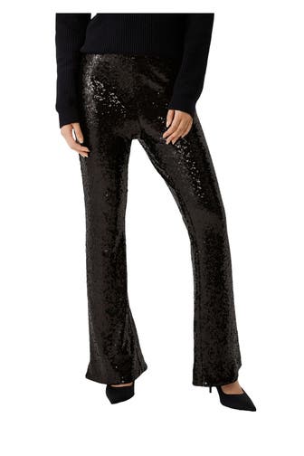 COMMA, Stoffhose schwarz